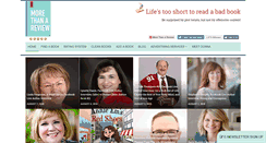 Desktop Screenshot of morethanareview.com